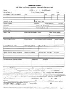 free rental application form appformc