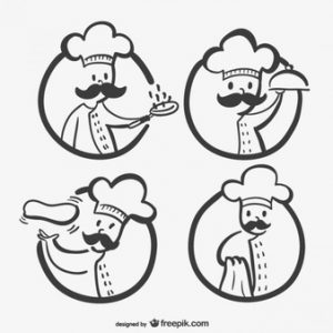 free restaurant menu template chefs logos