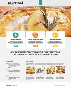free restaurant menu template responsive joomla cafe restaurant template