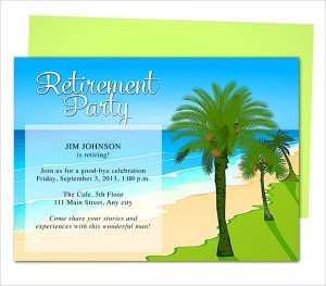 free retirement party invitation templates for word oasis retirement party invitation template
