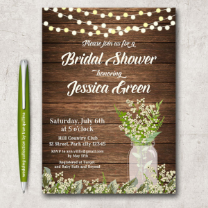 free rustic wedding invitation templates rustic bridal shower invitation