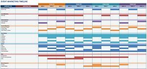 free schedule template free marketing timeline tips and templates smartsheet sample