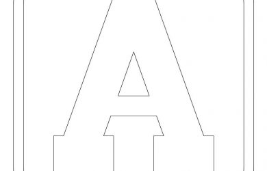 free teacher resume templates free printable alphabet stencils printable block letter stencils throughout large block letters template