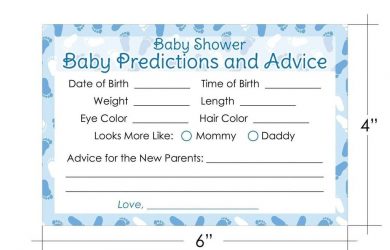 free time card template boy baby shower game baby advice and prediction cards cards distinctivs x
