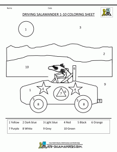 free time sheets kindergarten math coloring pages