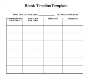 free timeline template free blank timeline template printable