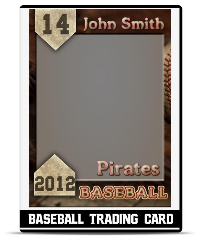 free trading card template