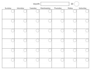 free weekly calendar printable blank monthly calendar free