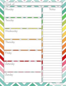 free weekly calendar printable weekly calendars fun printable weekly calendars ykbjoq