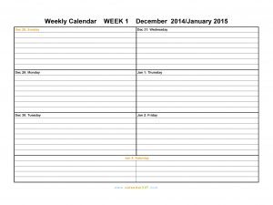 free weekly calendar weekly calendar