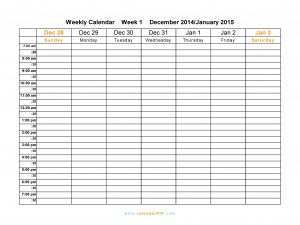 free weekly calendar weekly calendar