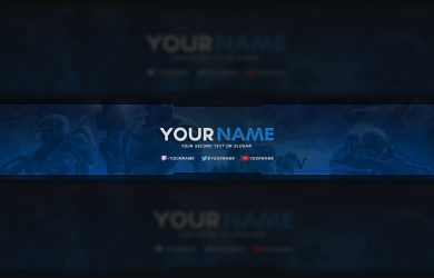 free youtube banner free halo youtube banner template psd youtube with regard to free youtube banners