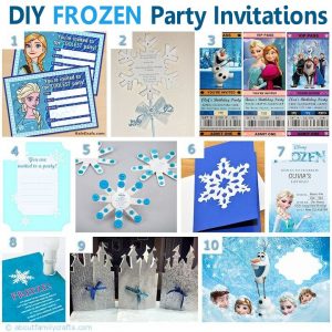 frozen bday party invitations frozen movie inspired party invitations