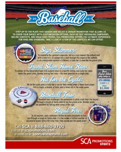 fundraiser flyer ideas baseball