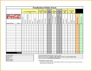 fundraiser order form doc fundraising forms templates free blank order form