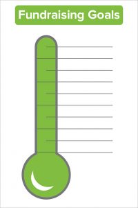 fundraiser thermometer templates printable fundraising thermometer goals template