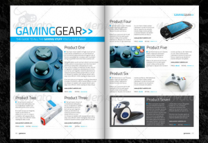 gaming website templates game magazine template