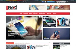 gaming website templates technext magazine blogger template