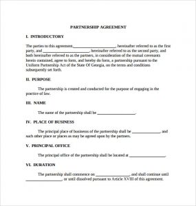 general partnership agreement sample pdf general partnership agreement