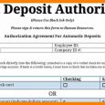 generic reference letter generic direct deposit form