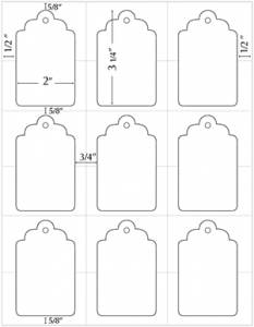 gift tag template word t ita diagram