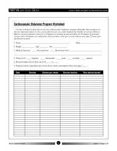 goal setting worksheet pdf exercise weight loss printable worksheets