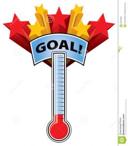 goal thermometer template fundraising goal thermometer clip art free