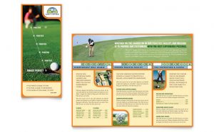 golf tournament flyer template sfd s