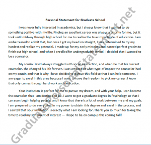 grad school personal statement sample grad school personal statement template grvpirqz