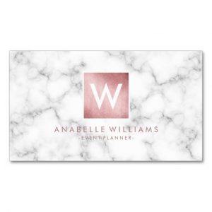 graduation card template stylish marble and rose gold printed texture business card