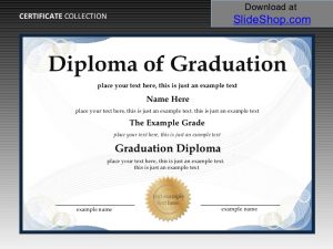 graduation certificate templates certificate and diploma templates