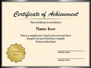 graduation certificate templates sample graduation certificate template powerpoint