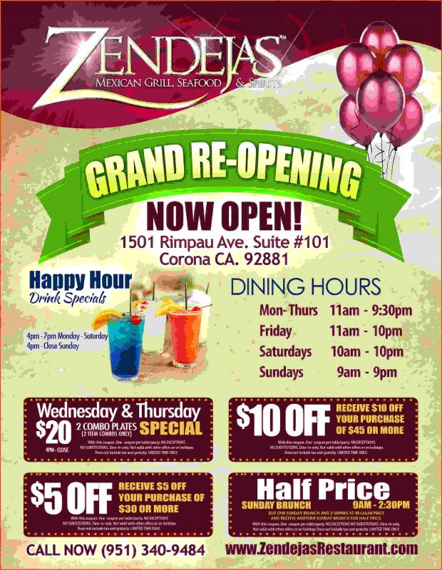grand opening flyer