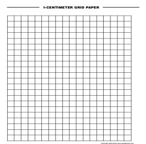 graph paper template word centimeter grid paper