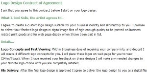 graphic design contracts