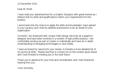 graphic design cover letter graphic designer cover letter 1