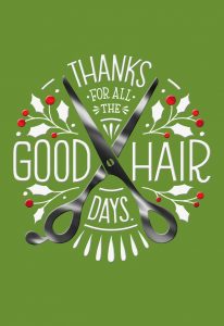 hair salon business card good hair days thank you christmas card for hair stylist root xxo pv xxo jpg source image