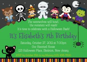 halloween party invites templates childrens halloween party invitation ideas