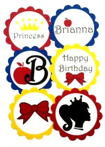 happy birthday banner template snow white copy