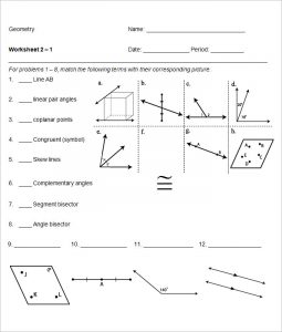 high school geometry example high school geometry worksheet template