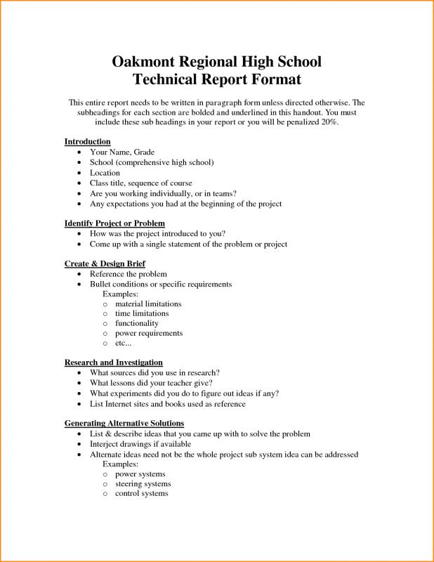 high school report card template