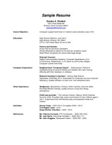 high school resume examples resume example high school resume examples for high school with 19 interesting sample resume of high school graduate