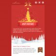 holiday email template christmas email templates