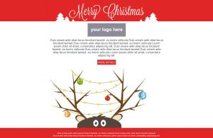 holiday email template christmas template b