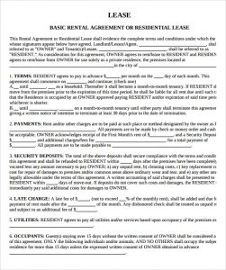 home lease agreement property lease agreement pdf