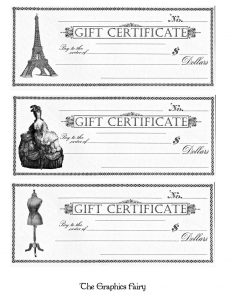 homemade gift certificate giftcertificates