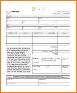 hotel receipt template counter receipt form sample blank sales receipt form