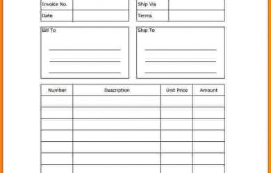 hourly invoice template fill in the blank invoice sample blank print paper invoice templates