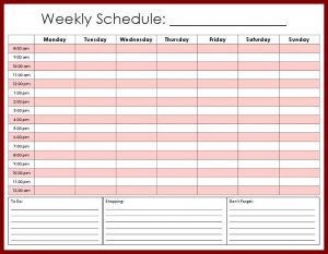 hourly schedule template excel daily hourly schedule excel template bfffacbeaebfe
