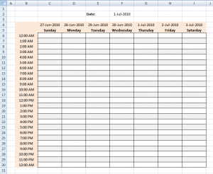 hourly schedule template excel weekly work schedule template excel tafyos